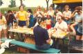 Kenny in pie eating contest